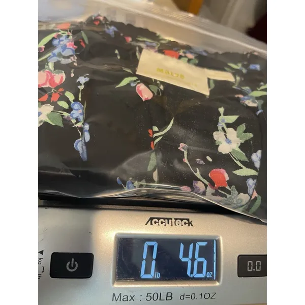 Maeve Anthropologie Dark Floral Butterfly Ruffle Short Sleeve Top Button Front S - Image 13