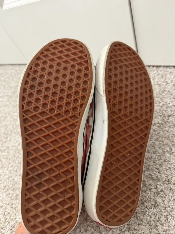 Vans Classic Slip-On Checkerboard Rose Dawn Pink/White - Image 6