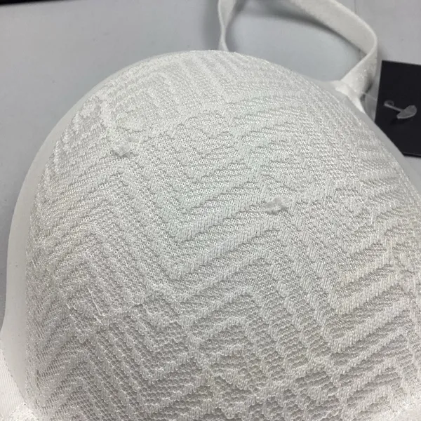 Tommy Hilfiger White Lace & Microfiber Bra 34B NEW! Retail $40 - Image 8