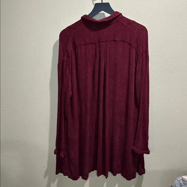 Free People Size Medium Spin Me Tunic Shirt Dress - Image 6