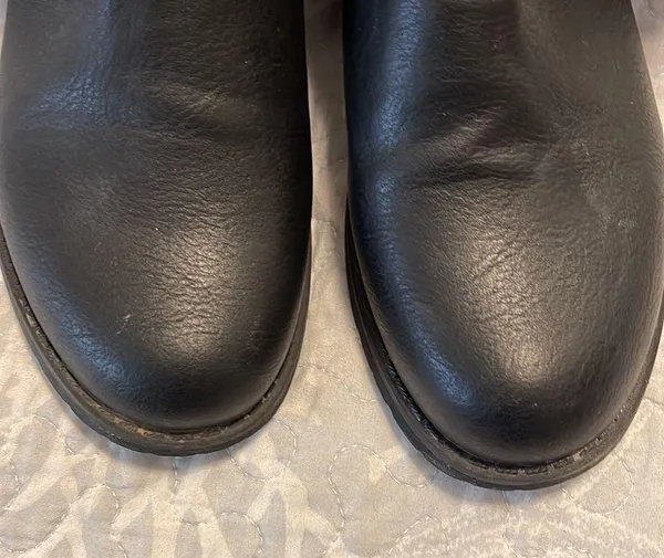 Black Tall Riding Boots Size undefined - Image 6