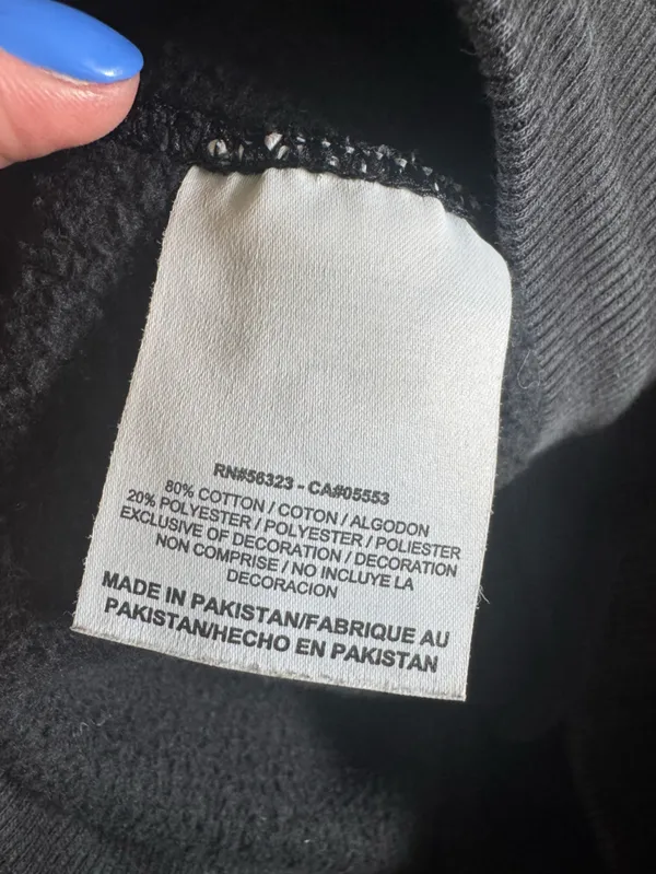 Nike women’s wide leg black sweatpants SIZE XL - Image 3