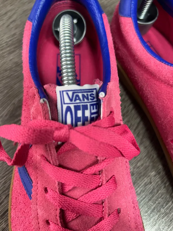 Vans men’s sport low bambino honeysuckle suede sneakers Sz 10 - Image 6