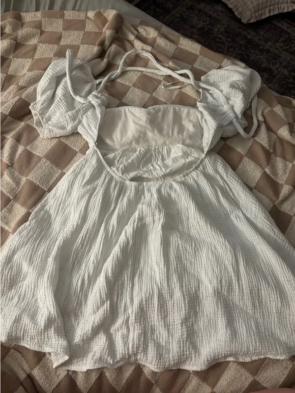 Princess Polly White Dress - Image 3