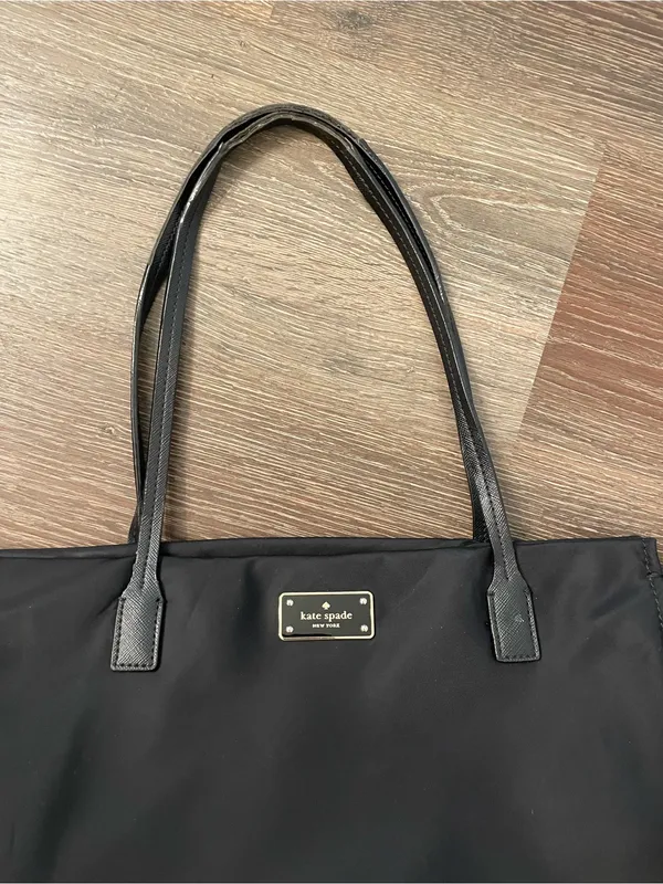 Kate Spade New York Blake Avenue Taden Tote Black Nylon - Image 3