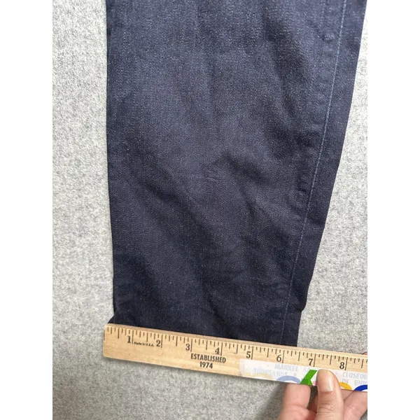 AYR Size 28 Womens Jeans Dark‎ Blue W114 B02 Stretch Zip Button - Image 7