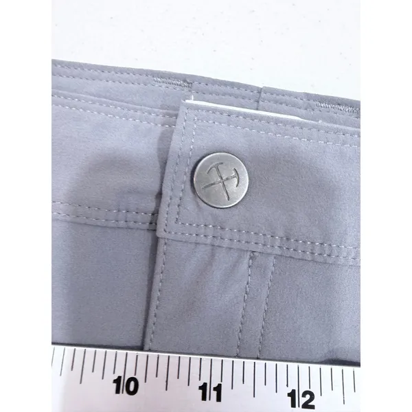 REI Co-op Savanna Trails Pants Womens 16 Petite Gray Hiking‎ Cargo Roll Up Hem - Image 13