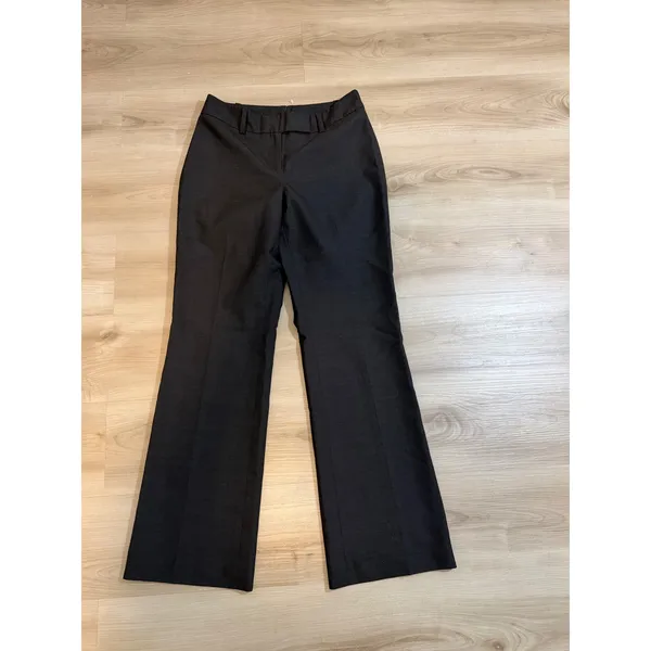 Ann Taylor Curvy Trousers Brown 2 Womens‎ Wool Blend Office Career Dress Pants - Image 8