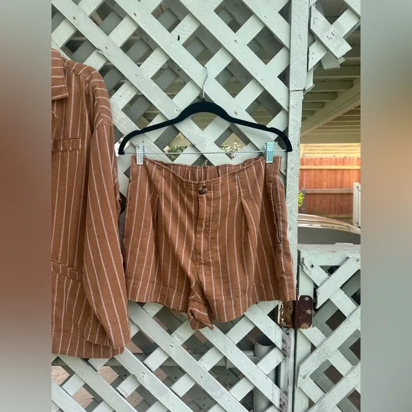 Free people stripped blazer set - Image 4