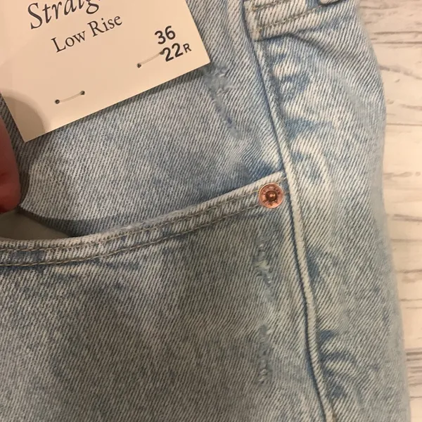 Abercrombie & Fitch The 90s Straight low rise size 22 - Image 7