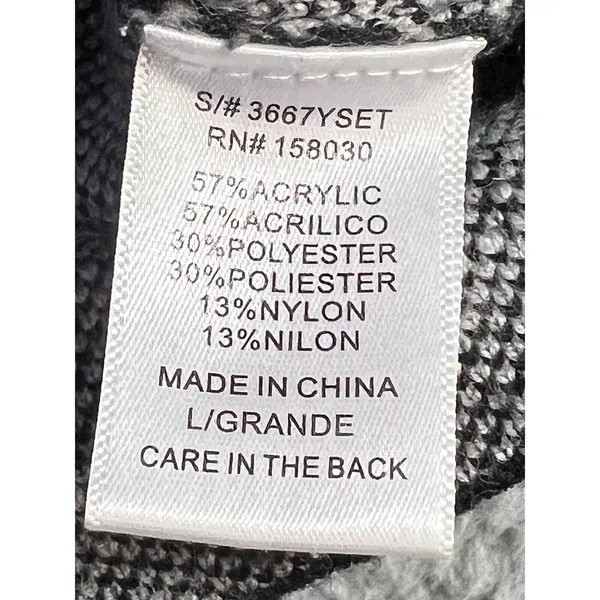 Love Tree Sweater Women Large‎ Cropped Tartan Plaid Long Sleeve y2k Academia - Image 7