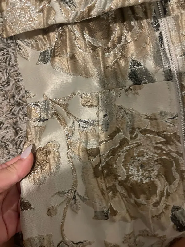 Maxi gold Dress Size M - Image 4