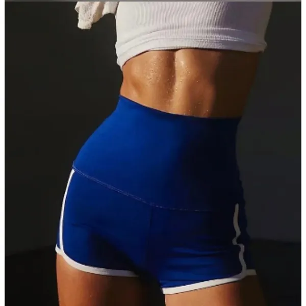 Free People Movement FP NWOT Sapphire Skies Combo Island Time High Rise Shorts - Image 2