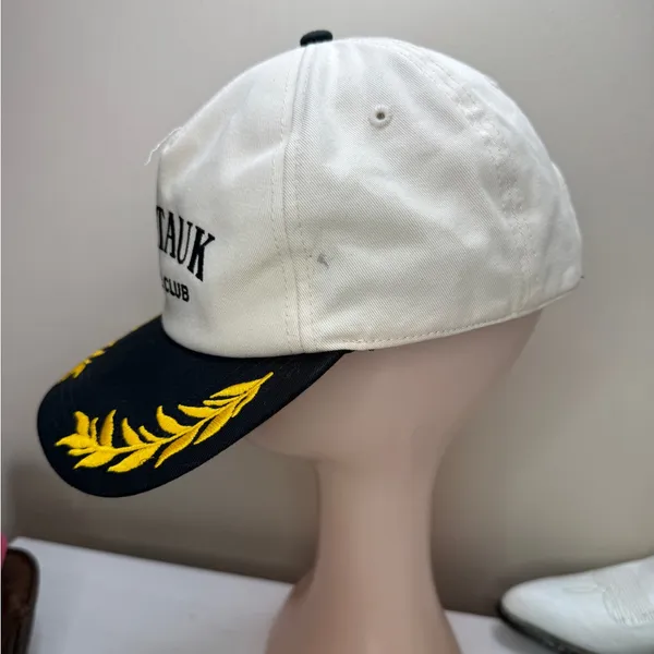 Anthropologie American Needle MONTAUK Embroidered Cotton Adjustable Logo Hat - Image 13