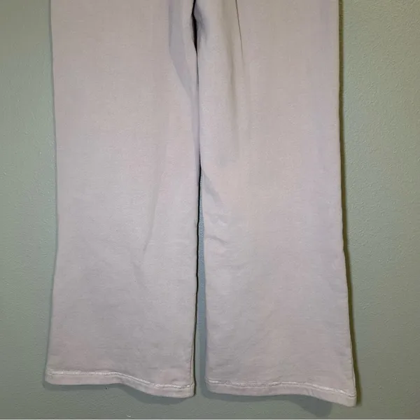 Abercrombie & Fitch Lounge Light Pink Wide Leg Sweatpants Women’s Size Small - Image 9