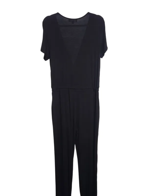 Lulus Black Surplice Jumpsuit Size Large NWT - Image 3