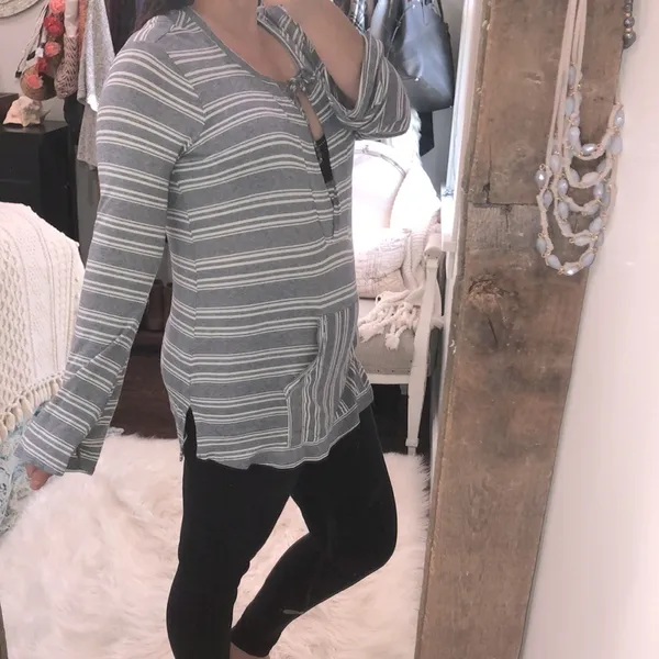 Splendid medium striped long sleeve top - Image 2