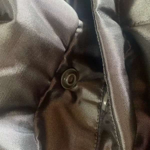 LANDS' END PS (6-8) Slate Shimmer 600 Fill Power Down Feather Vest SMALL 6-8 - Image 5