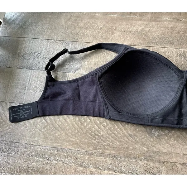 Vanity‎ Fair Women's Black Light Lines Bra Size Medium - Image 7