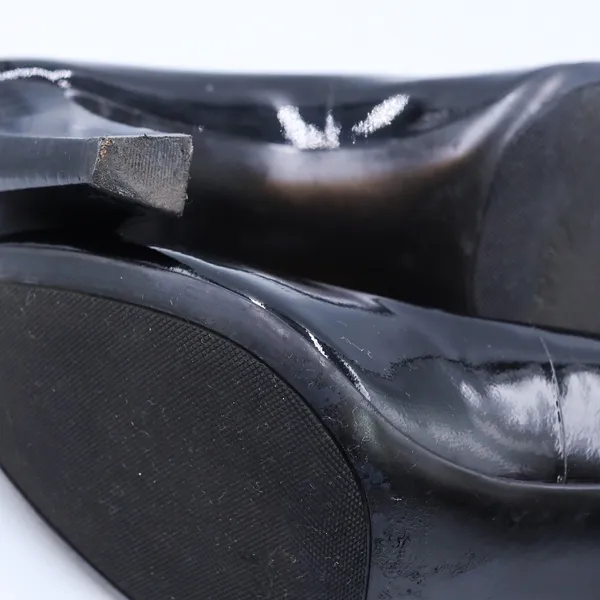 Coach Sheri Patent Leather Pumps Women 9B Black Round Toe Block Heel A3945 F2080 - Image 14