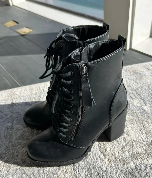 Soda Shoes Heel Boots - Image 5
