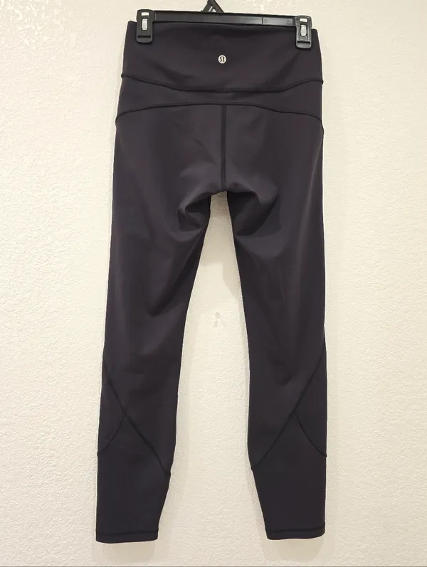 Lululemon In Movement Tight 25" Everlux Black 8 - Image 6