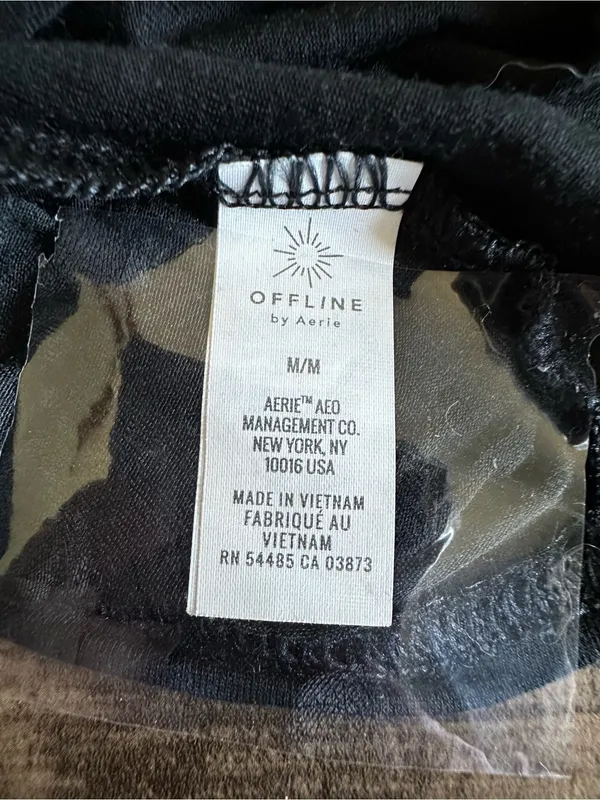 OFFLINE by Aerie Black Racerback Athletic Tank Top Women's Medium Workout - Image 9