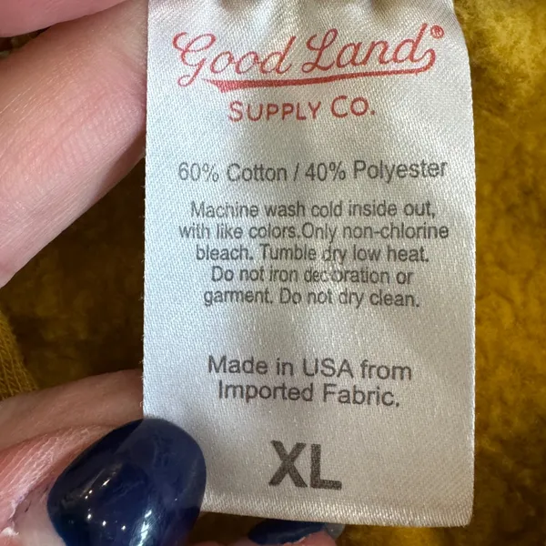 Good land supply co ‘feeling fine in the pine’ McCall Idaho hoodie XL - Image 3