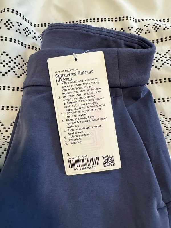 Lululemon Softstreme Relaxed High-Rise Joggers - Image 2