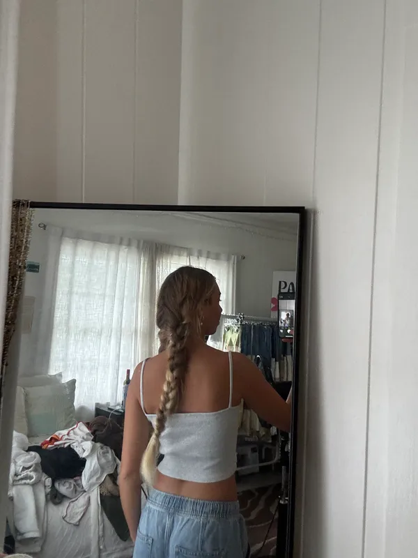 Light gray Brandy tank - Image 2