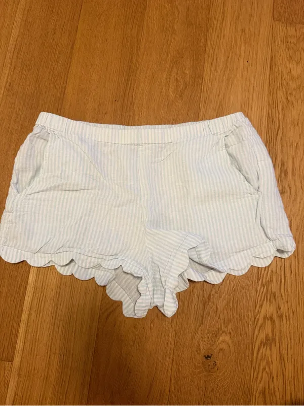 Blue and white stripe pajama set Size XS - Image 5