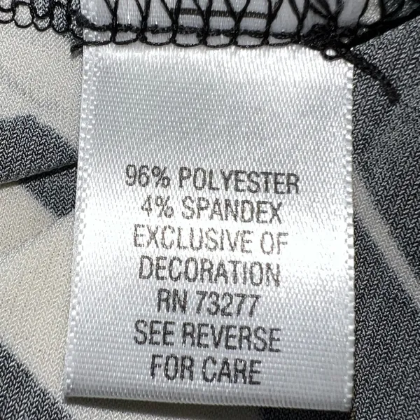 Apt 9 Black and White Halter Dress - Image 8
