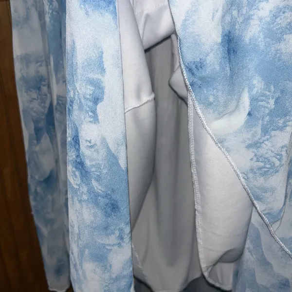 Elegant Long Sleeve Dress. Size one XL mock neck mother of the bride - Image 7