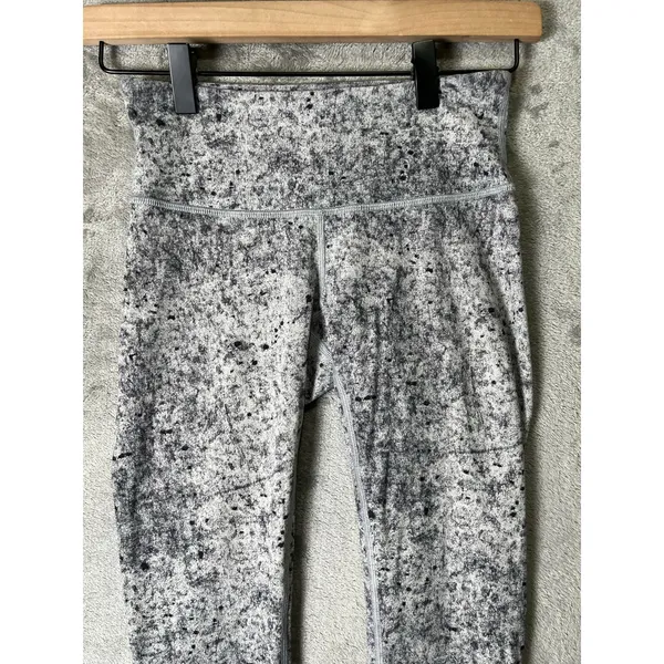 Lululemon Wunder Under Low-Rise Tight Luxtreme Antiqued Alpine‎ White Multi 2 - Image 2
