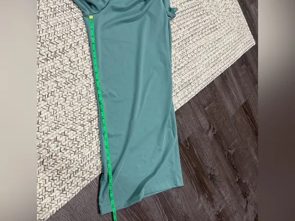 NWOT Halara Green V Neck Sleeveless Ruched Pocket Jumpsuit-Easy Peezy - Image 11