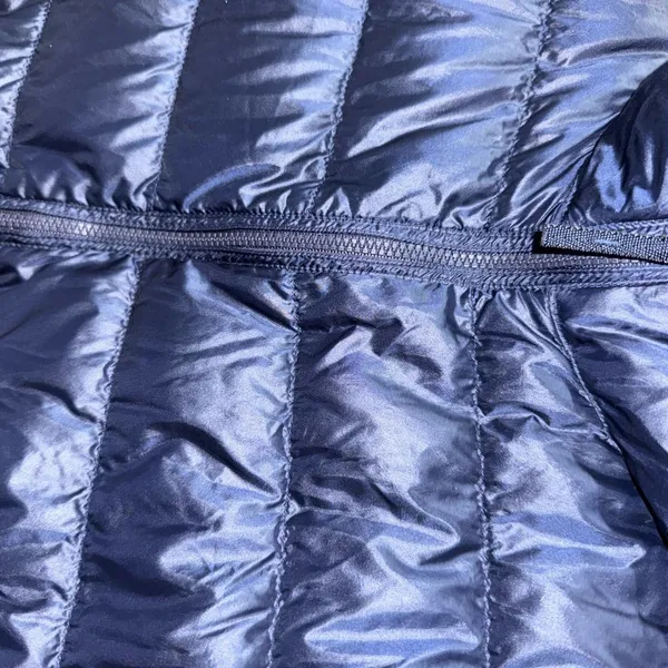 UNIQLO Women's Size XL Down Puffer Jacket Blue Lightweight‎ Packable Full Zip P - Image 2