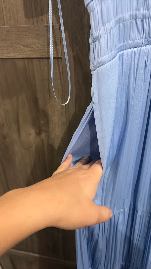Muse Dress Blue Size XS - Image 2
