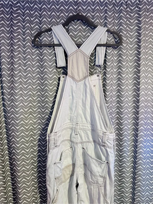 We The Free | Slouchy Carpenter Overalls, Small - Image 5