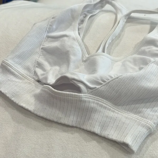 Free‎ People White Sports Bra Size XS/S - Image 2