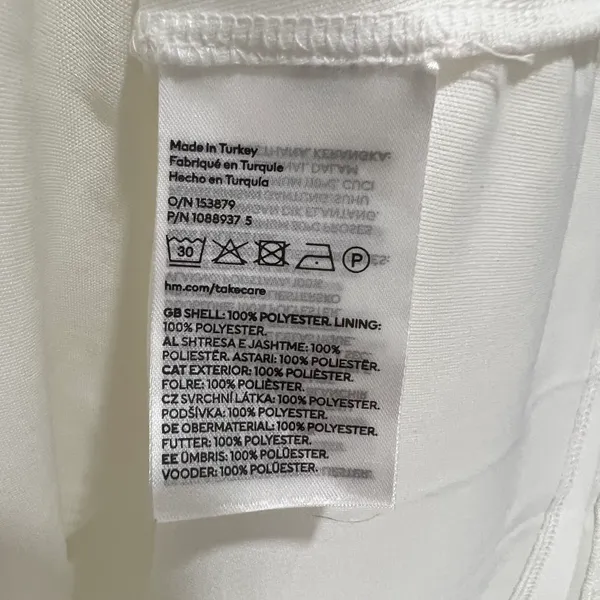Divided White Off the Shoulder Dress Size XXL - Image 8