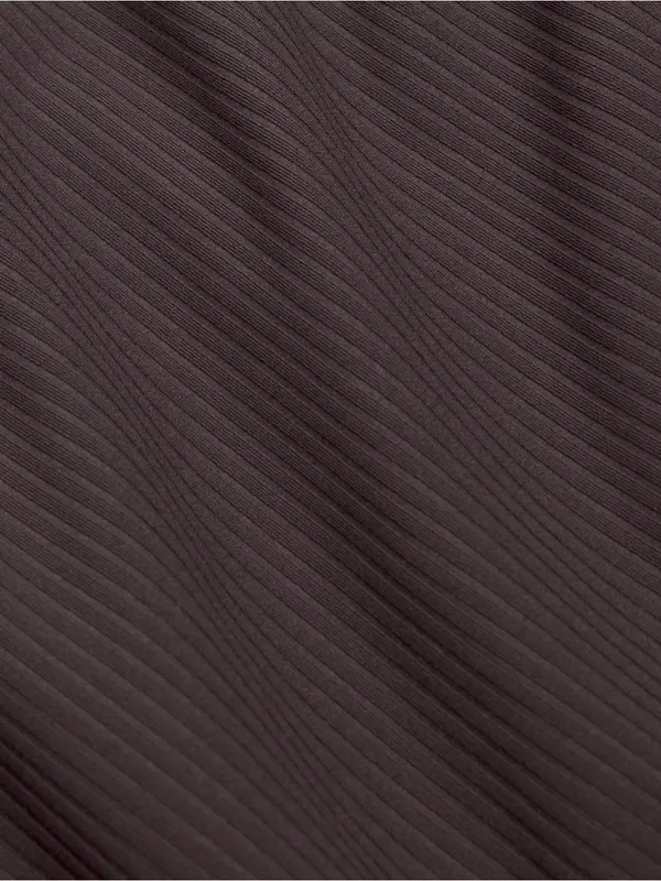 Lululemon All Aligned Ribbed Long-Sleeve Midi Dress - Purple/Grey - Size 4 - Image 15