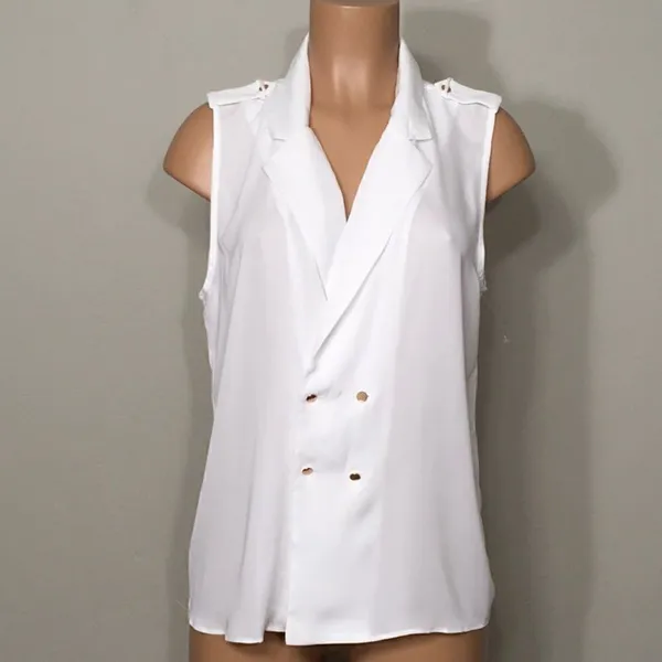 New. Ivory military top. NWT - Image 6