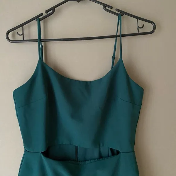 WAYF sz S green short cut out green mini‎ party dress - Image 8