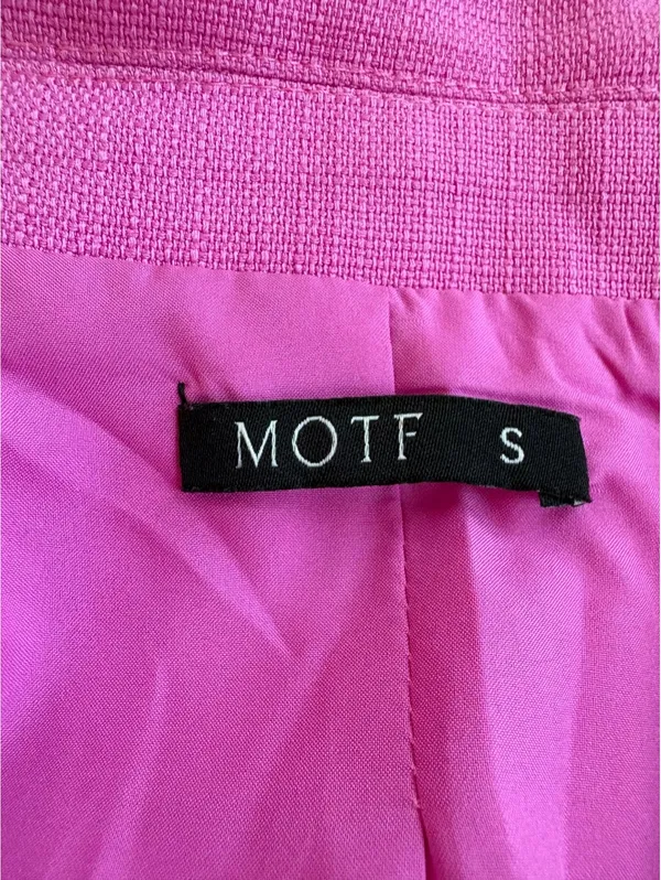MOTF Studio Solid Pocket Sleeveless Short Dress in Pink, Size Small - Image 6