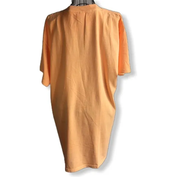 Embroidered Old Orchard Beach, Maine T-shirt/Tunic Peach Size Medium - Image 4