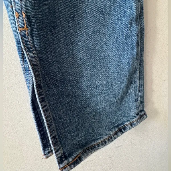 Abercrombie & Fitch The High Rise Skinny‎ Jean- Size 2 Long Split Hem - Image 4
