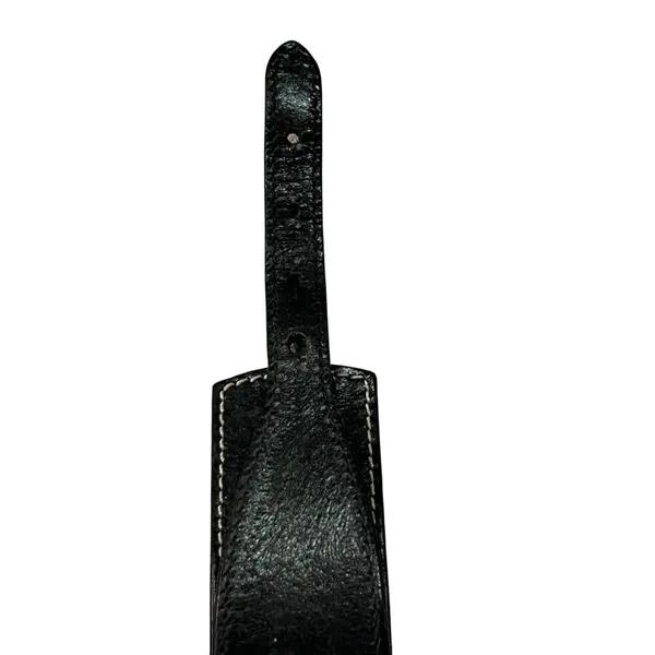 Ann Taylor Belt Womens S Used Black Leather 96417 - Image 6