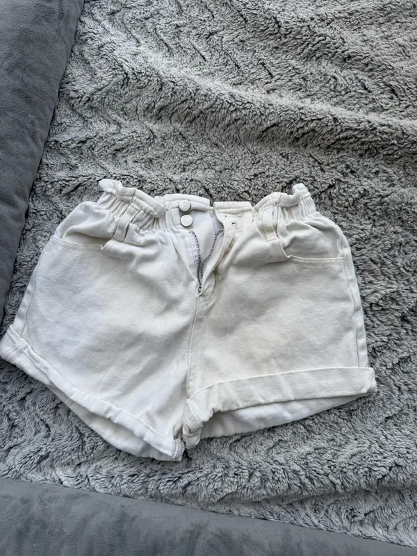 White Princess Polly Shorts - Image 4