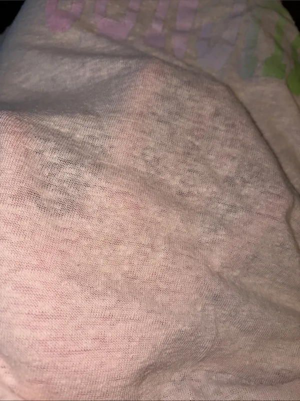 aerie Oversized Pastel 'Sunshine' Sheer Lightweight Short Sleeve Tee - Image 4