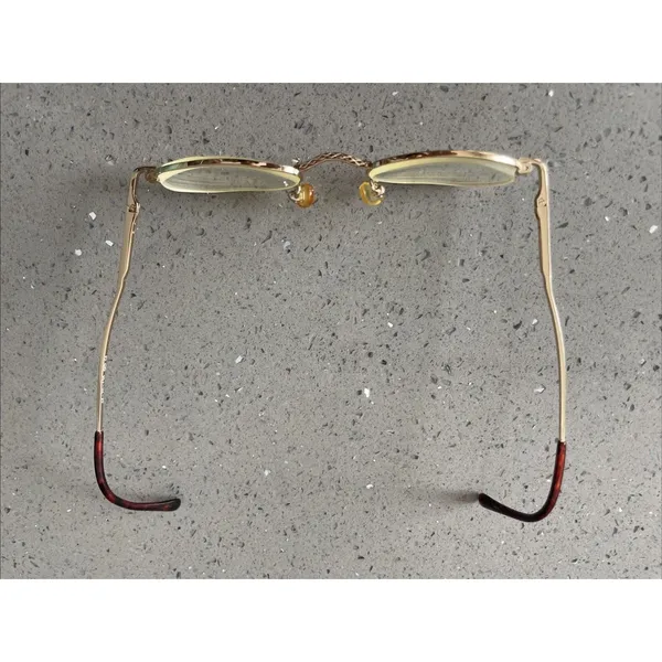 Boulevard Boutique Eyeglasses Frames ONLY B4152 44-20-135 Gold GD Round - Image 2